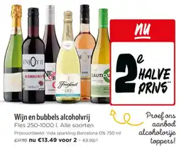 Jumbo Wijn en Bubbels Alcoholvrij aanbieding