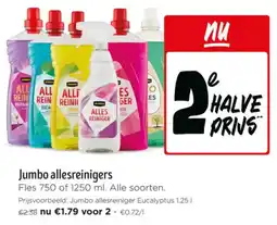 Jumbo Jumbo allesreinigers aanbieding