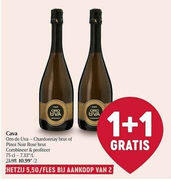 Delhaize Cava Oro De Uva aanbieding