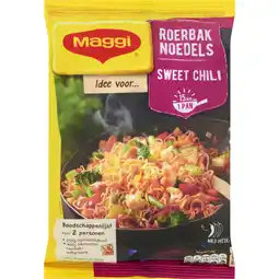 Albert Heijn Maggi Stir-fry noodles sweet chili aanbieding