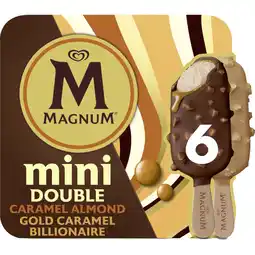 Albert Heijn Magnum Mini double caramel & billionaire aanbieding