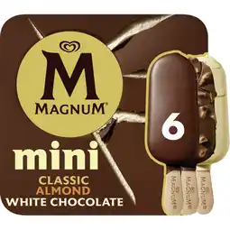 Albert Heijn Magnum Mini classic almond white aanbieding