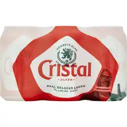 Albert Heijn Cristal Alken 6-pack aanbieding