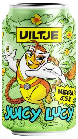 Albert Heijn Uiltje Brewing Juicy Lucy NEIPA aanbieding