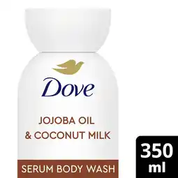 Albert Heijn Dove Body+mind jojoba oil & coconut bodywash aanbieding