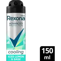 Albert Heijn Rexona Men cooling iced lemon & sage spray aanbieding