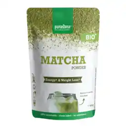 Albert Heijn Purasana Matcha classic poeder aanbieding