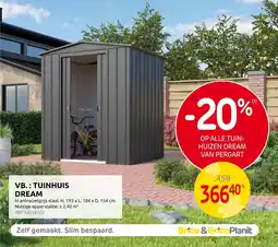 Brico Tuinhuis dream aanbieding
