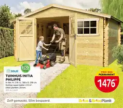 Brico Tuinhuis initia philippe aanbieding