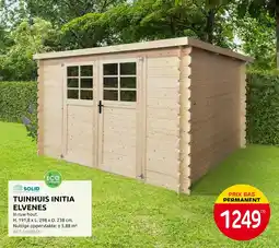 Brico Tuinhuis initia elvenes aanbieding
