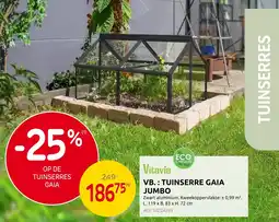 Brico Tuinserre gaia jumbo aanbieding