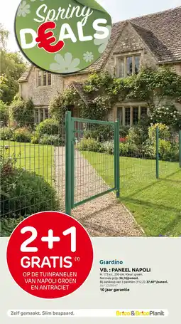 Brico Paneel napoli aanbieding