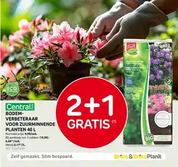 Brico Bodem verbeteraar voor zuurminnende planten aanbieding