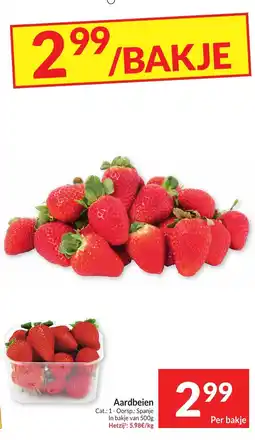 Intermarché Aardbeien aanbieding
