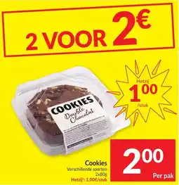 Intermarché Cookies aanbieding