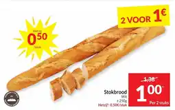 Intermarché Stokbrood aanbieding