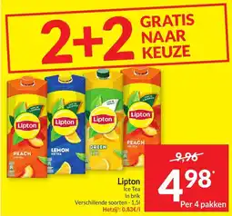 Intermarché Lipton aanbieding