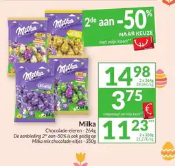 Intermarché Milka Chocolade eieren aanbieding