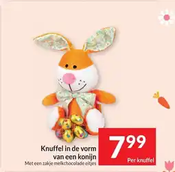Intermarché Knuffel in de vorm van een konijn aanbieding