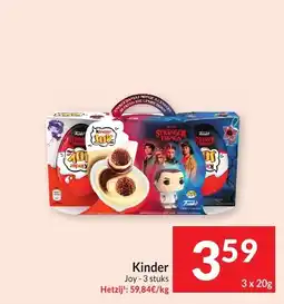 Intermarché Kinder Joy aanbieding