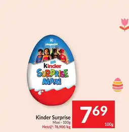 Intermarché Kinder surprise maxi aanbieding