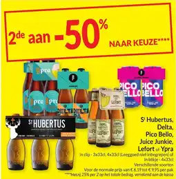 Intermarché St Hubertus Delta Pico Bello Juice Junkie Lefort of Ypra aanbieding