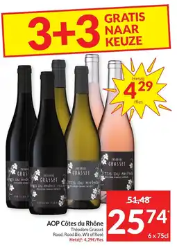 Intermarché AOP Côtes du Rhône aanbieding