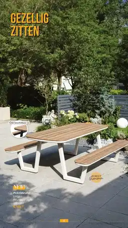 YGO Picknicktafel Lodge aanbieding