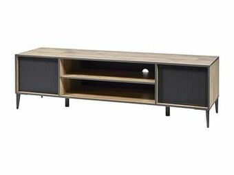 Deba Meubelen Tv-kast PERUGIA - Natuurlijke parketlook Hout aanbieding