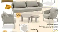 YGO Loungeset Allegra aanbieding