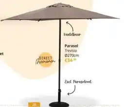 YGO Parasol trevisio aanbieding