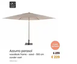Europoint Azzurro parasol aanbieding