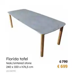 Europoint Florida tafel aanbieding
