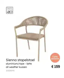 Europoint Sienna stapelstoel aanbieding