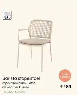 Europoint Barista stapelstoel aanbieding