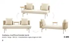Europoint Isabeau multifunctionele bank aanbieding