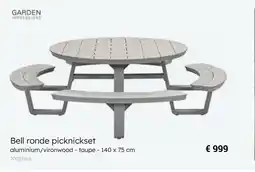 Europoint Bell ronde picknickset aanbieding