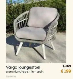 Europoint Vargo loungestoel aanbieding