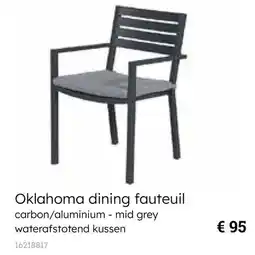 Europoint Oklahoma dining fauteuil aanbieding