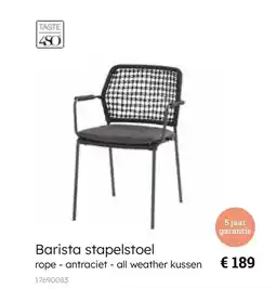 Europoint Barista stapelstoel aanbieding