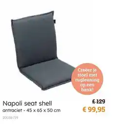 Europoint Napoli seat shell aanbieding