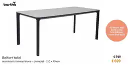 Europoint Belfort tafel aanbieding