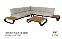 Europoint Palm Springs hoeksalon aanbieding