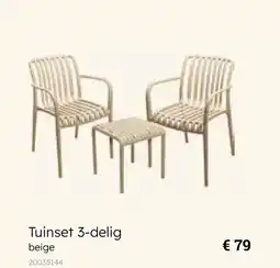 Europoint Tuinset 3-delig aanbieding