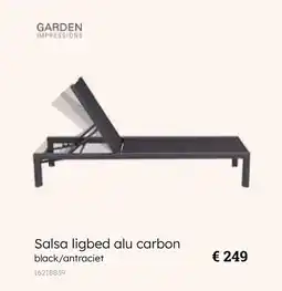 Europoint Salsa ligbed alu carbon aanbieding