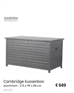 Europoint Cambridge kussenbox aanbieding