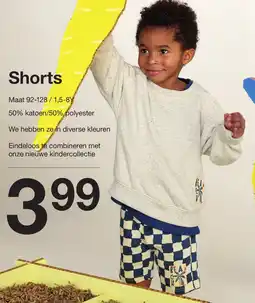 Zeeman Shorts aanbieding