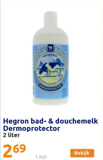 Action Hegron bad- & douchemelk Dermoprotector aanbieding