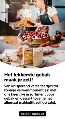 AVEVE Het lekkerste gebak maak je zelf! aanbieding