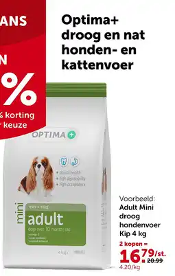 AVEVE Adult Mini droog hondenvoer Kip 4 kg aanbieding